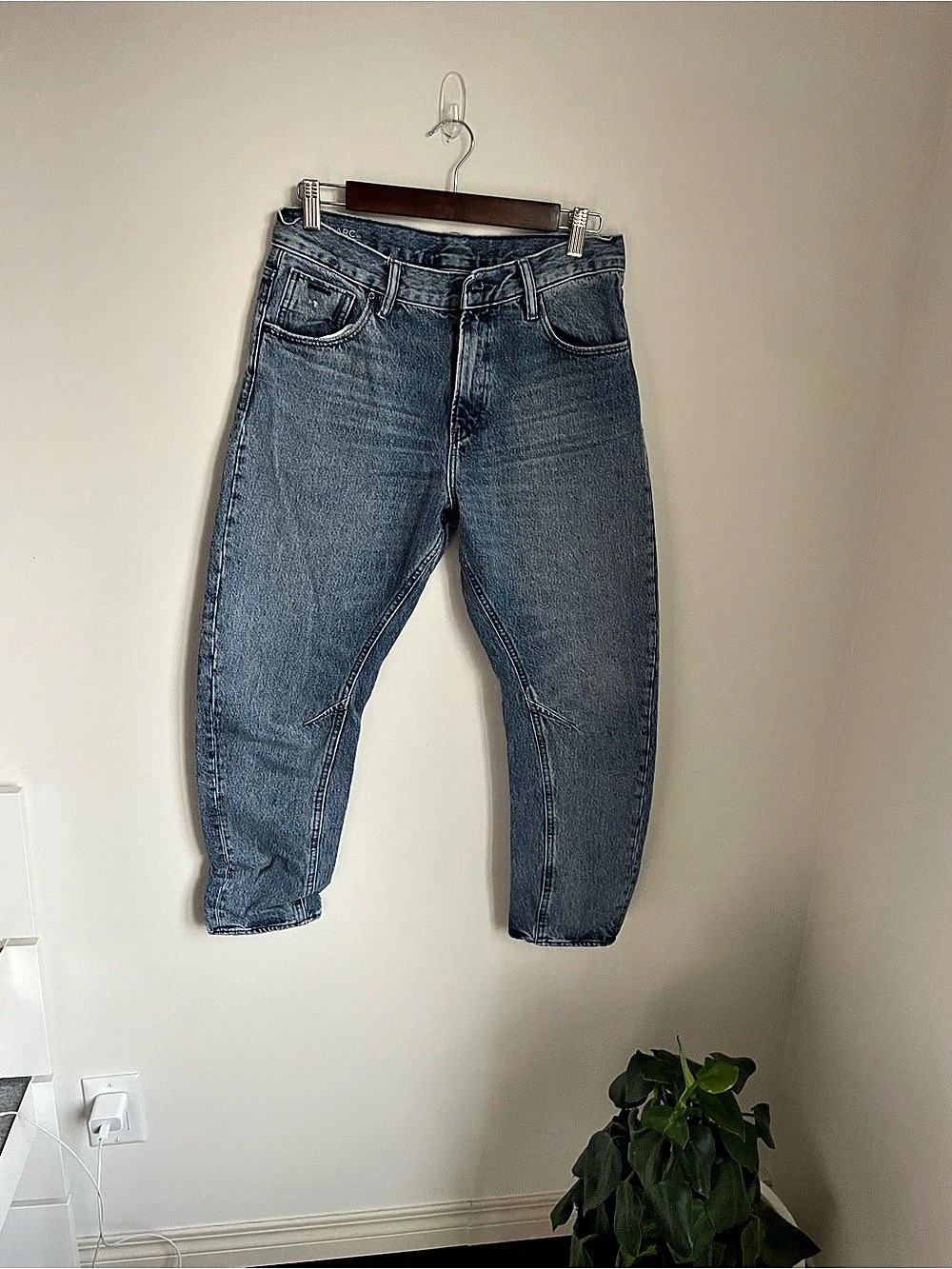 G-Star RAW 5620 3D Tapered Barrel Leg Jeans Blue Waist 26/30